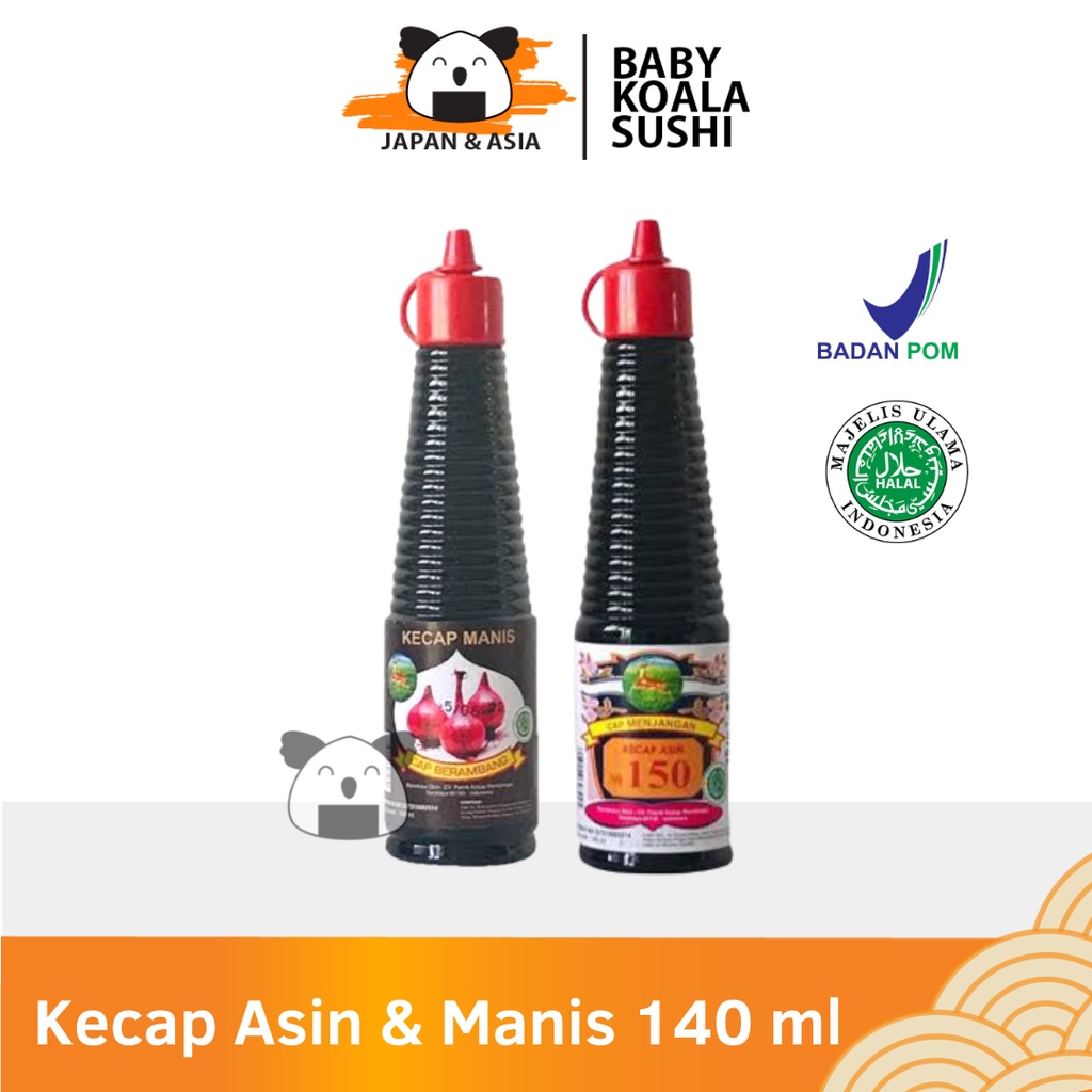 MENJANGAN Kecap Asin No 150 Chinese Soy Sauce 140 ml