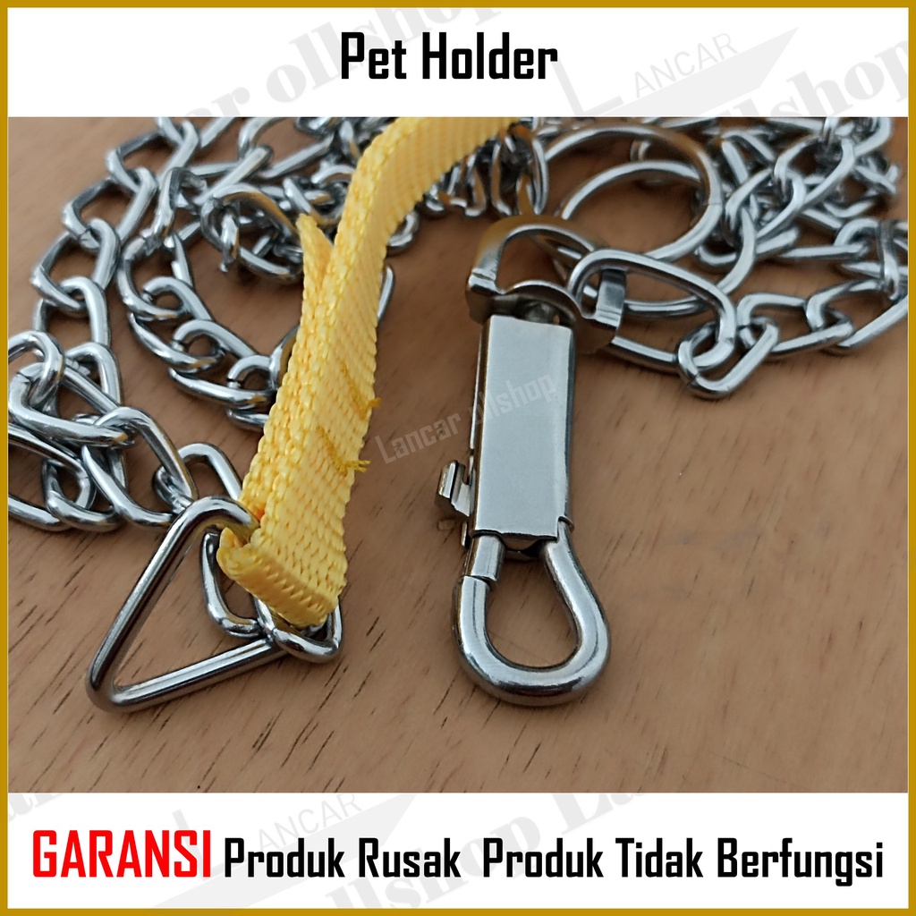Rantai Anjing / Rantai Kucing / Rantai Hewan / Rante 2 mm 2.5mm 3mm / Tali Tuntun Hewan Anjing Kucing Dog Chain