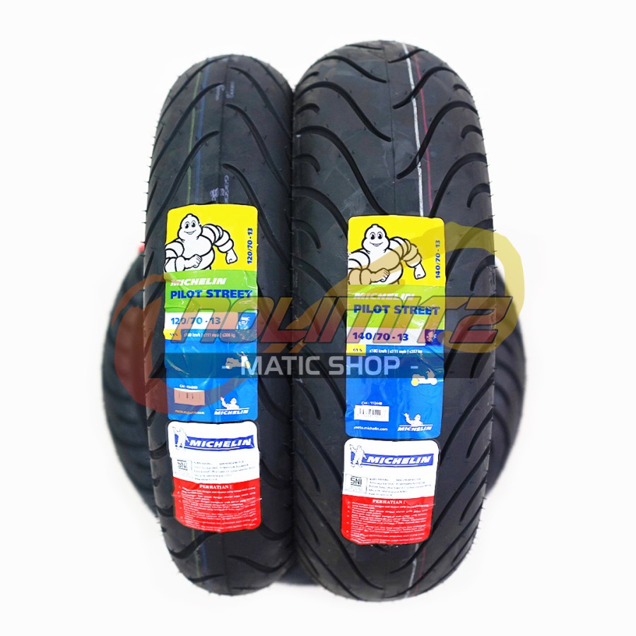 Ban Motor Michelin Pilot Street 120/70 - 13 &amp; 140/70 - 13 Yamaha NMAX