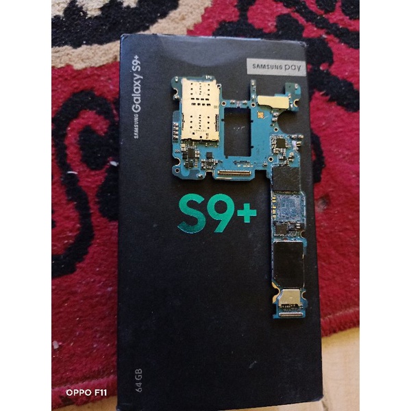 mesin samsung s9 plus 6/64 matot emmc.plus dusbook bahan kanibal