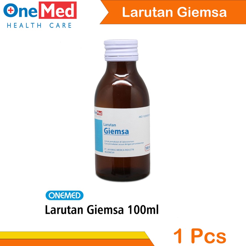 Larutan Giemsa OneMed 100 Ml