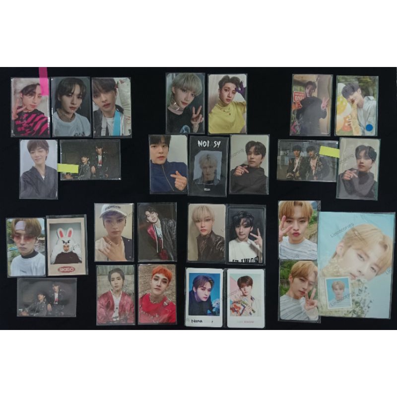 WTS LEE KNOW LINO HAN JISUNG CHAN SEUNGMIN FELIX I.N AYEN MECIMA ALADDIN STRAYKIDS SKZOO. BACA DESKR