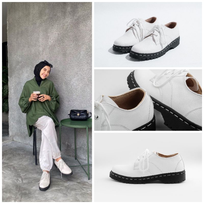 Sepatu Sneakers Wanita VIA SHOES WHITE Like Project