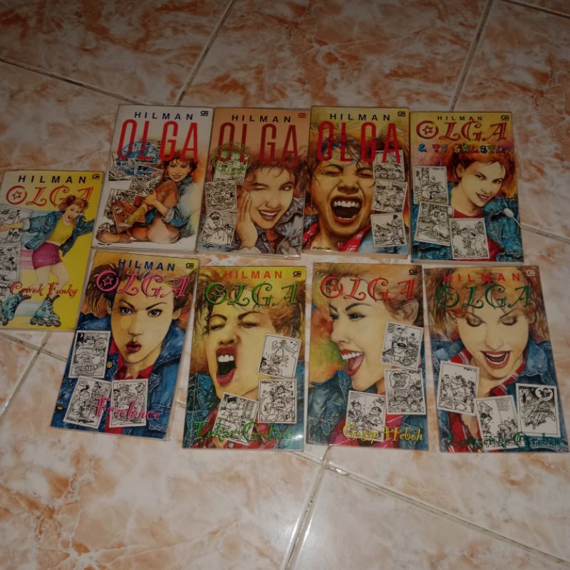 Novel Hilman Olga Original
