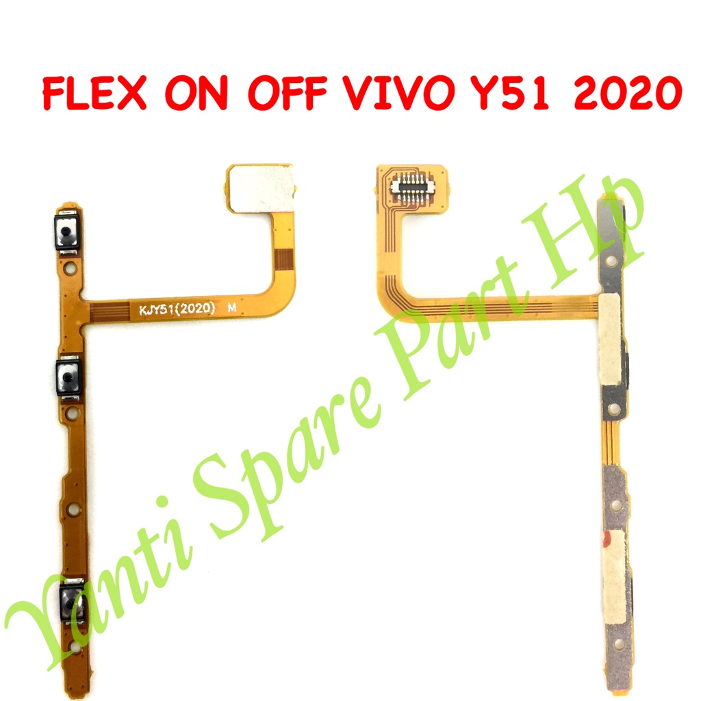 Flexible On Off Vivo Y51 2020 Original Terlaris New