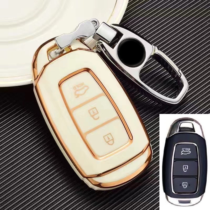 Case Kunci Mobil Bahan Silikon Untuk Hyundai I30 IX35