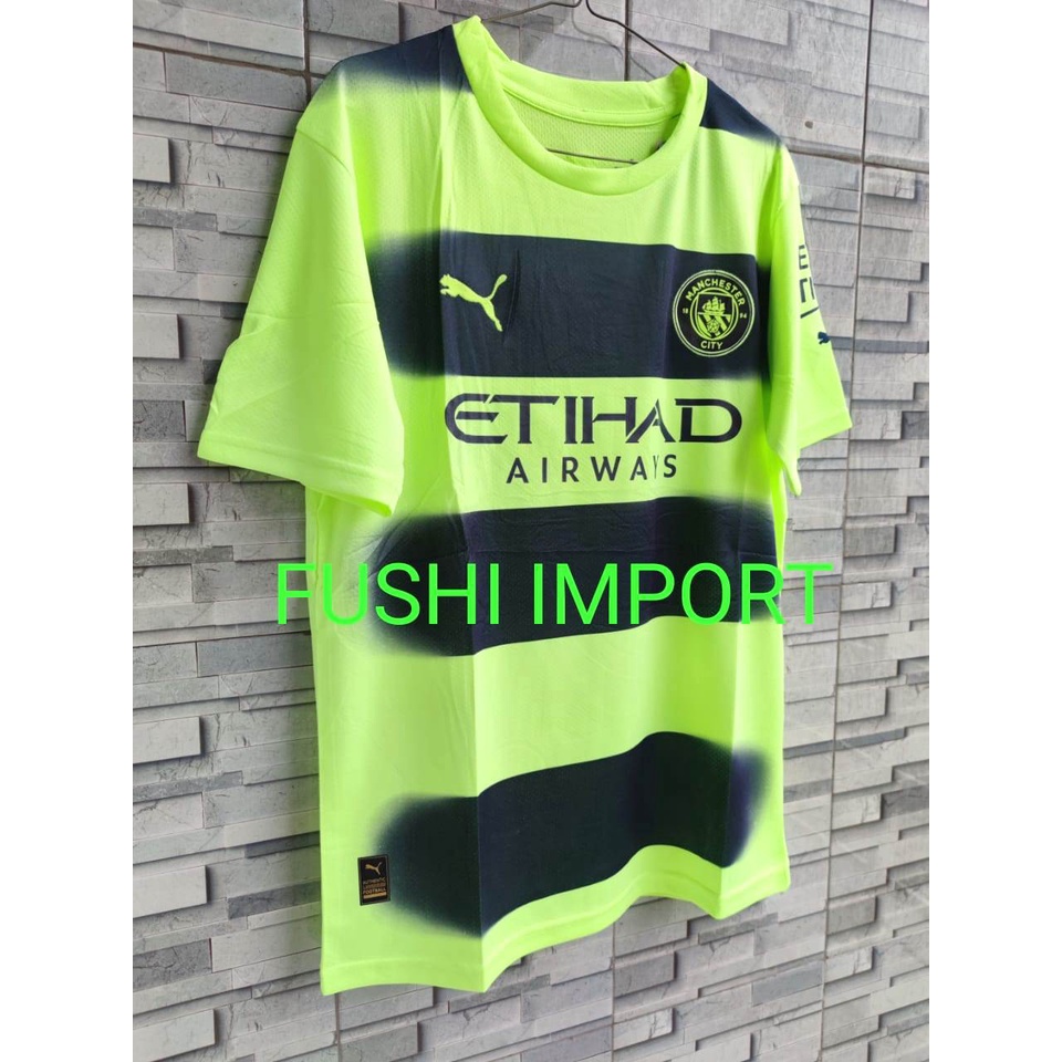 Jersey Baju Bola City 3rd Third 2022 2023 Grade Ori