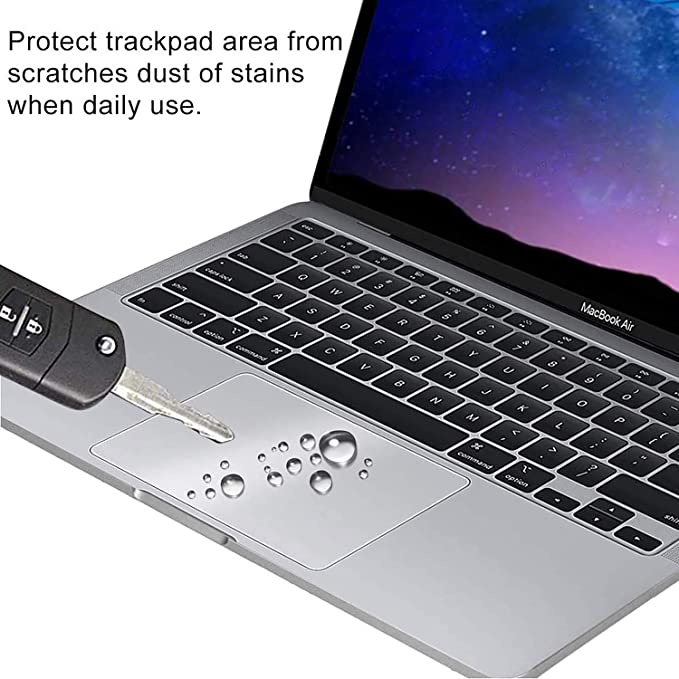 1 Pc Stiker Pelindung Layar Touchpad anti Gores Tahan Air Untuk Macbook