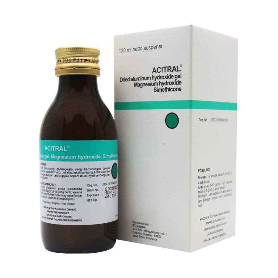 ACITRAL SYRUP 120ML
