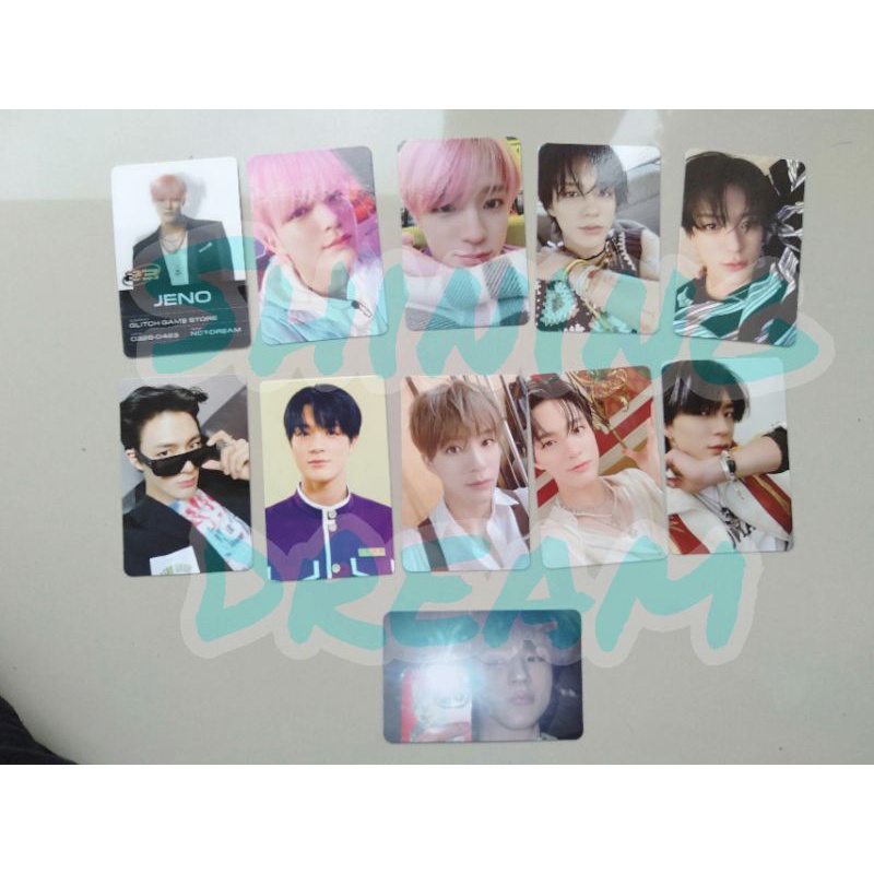 [Photocard] PC Lee Jeno NCT Dream Hot sauce, Hello Future, Glitch mode, Beatbox, Lenti, Deco sticker
