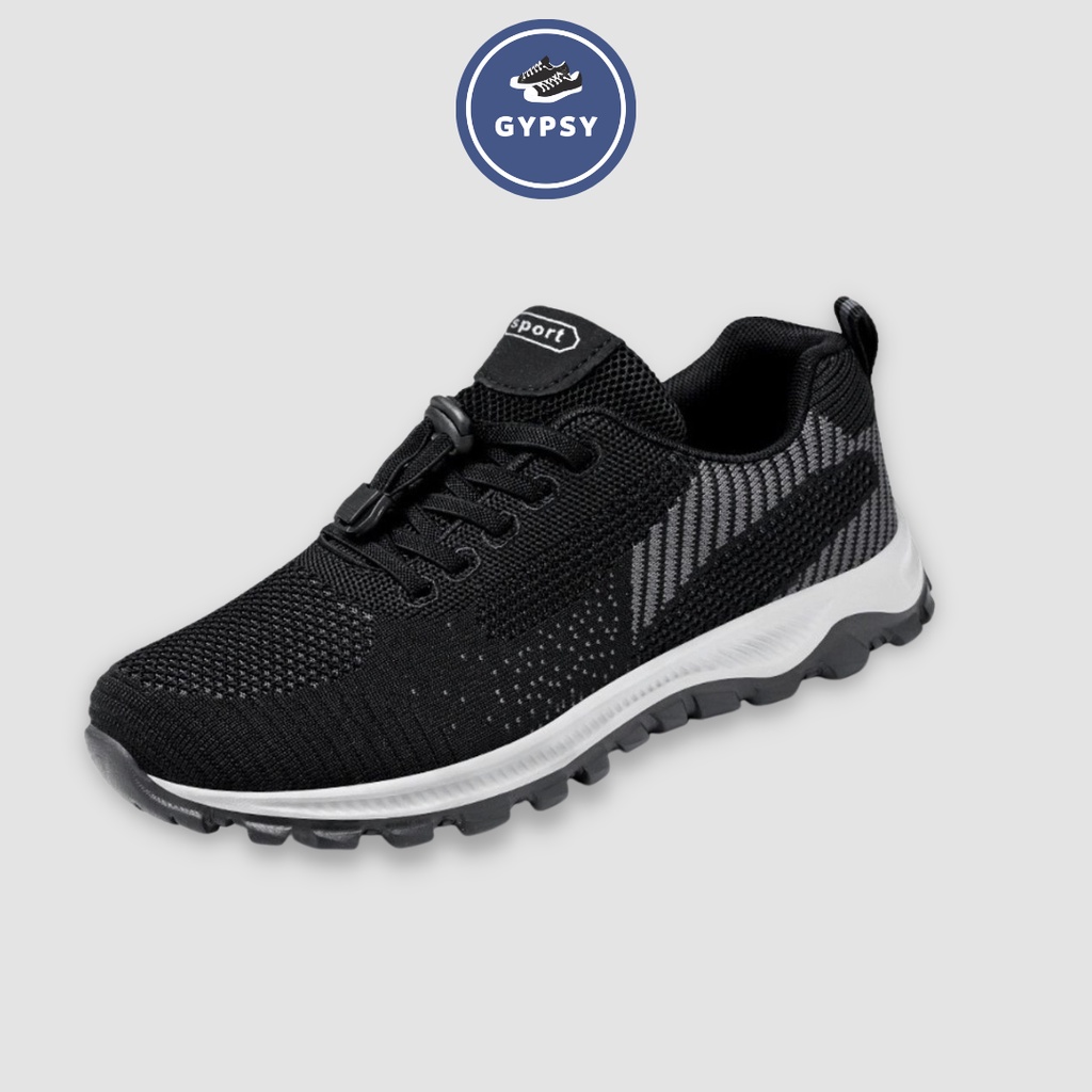 Gypsy - Active Dualtone Sepatu Couple Sneakers Runner Pria Cowok Laki Slip On Import Comfy Wear Bahan Canvas XP20