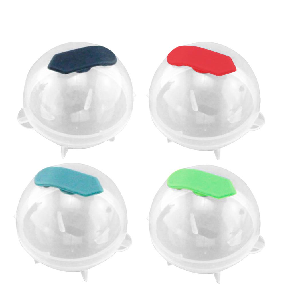 Ice Ball Cetakan Clamshell-type Anti Lengket Ball Makers Reusable Round Ice