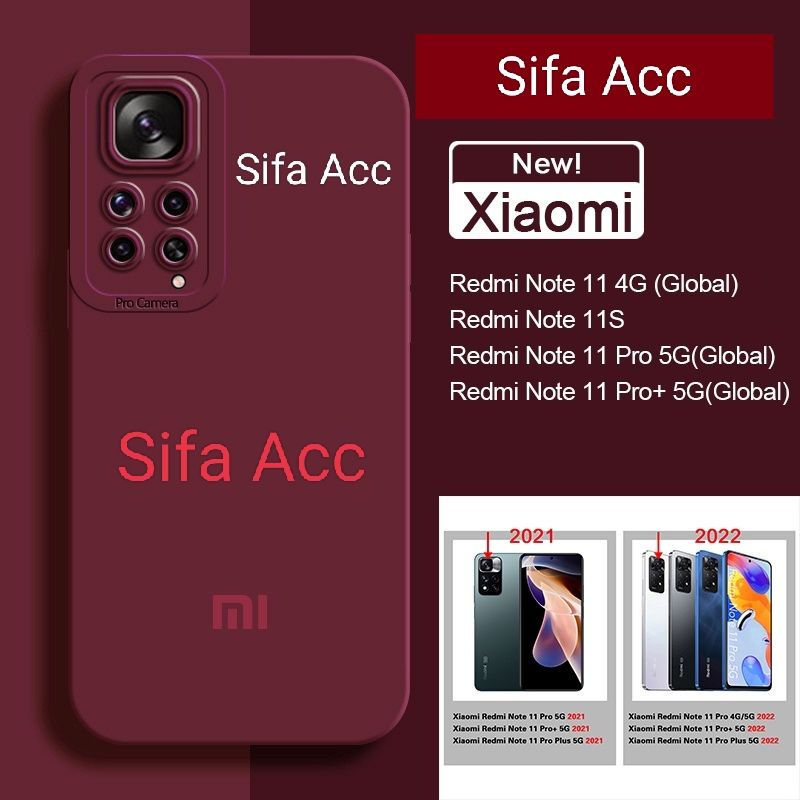 Silicone Soft Case Xiaomi Redmi Not11 4G/Not11s/Not11 Pro Casing Silikon Macaron Protector Pro Camer