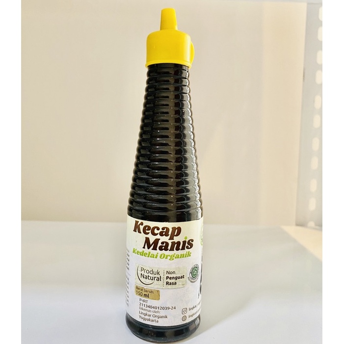 Jual Kecap Manis Organik Non Msg Kecap Lingkar Organik Kecap Sehat Shopee Indonesia