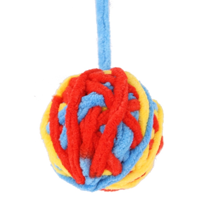 Mainan Kunyah Interaktif Bahan Plush Lembut Untuk Kucing