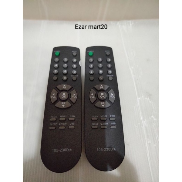 REMOTE TV TABUNG LG 230