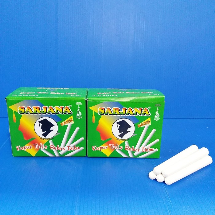 

KAPUR TULIS PUTIH SARJANA ISI 50 BTG/kapur papan tulis