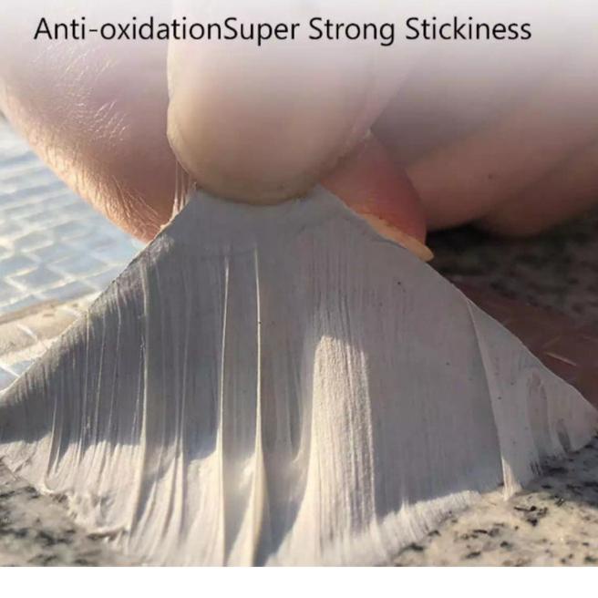 

Lakban tahan air dan panas Anti bocor - Aluminium foil tape - 5 x 300 CM