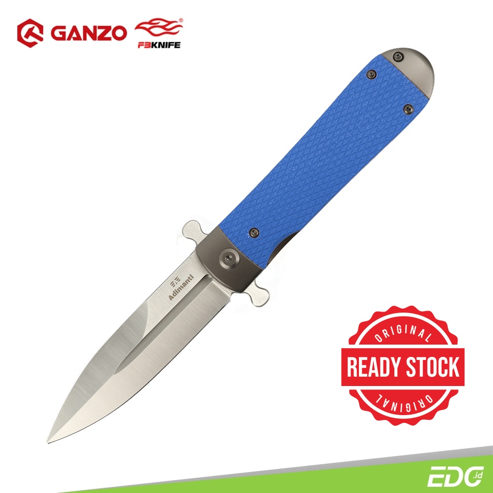 Ganzo Adimanti SAMSON-BL D2 Steel G10 Blue Survival Camping Tools