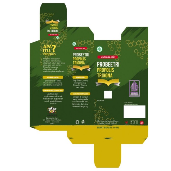 

Probeetri Propolis trigona 10 ml Premium