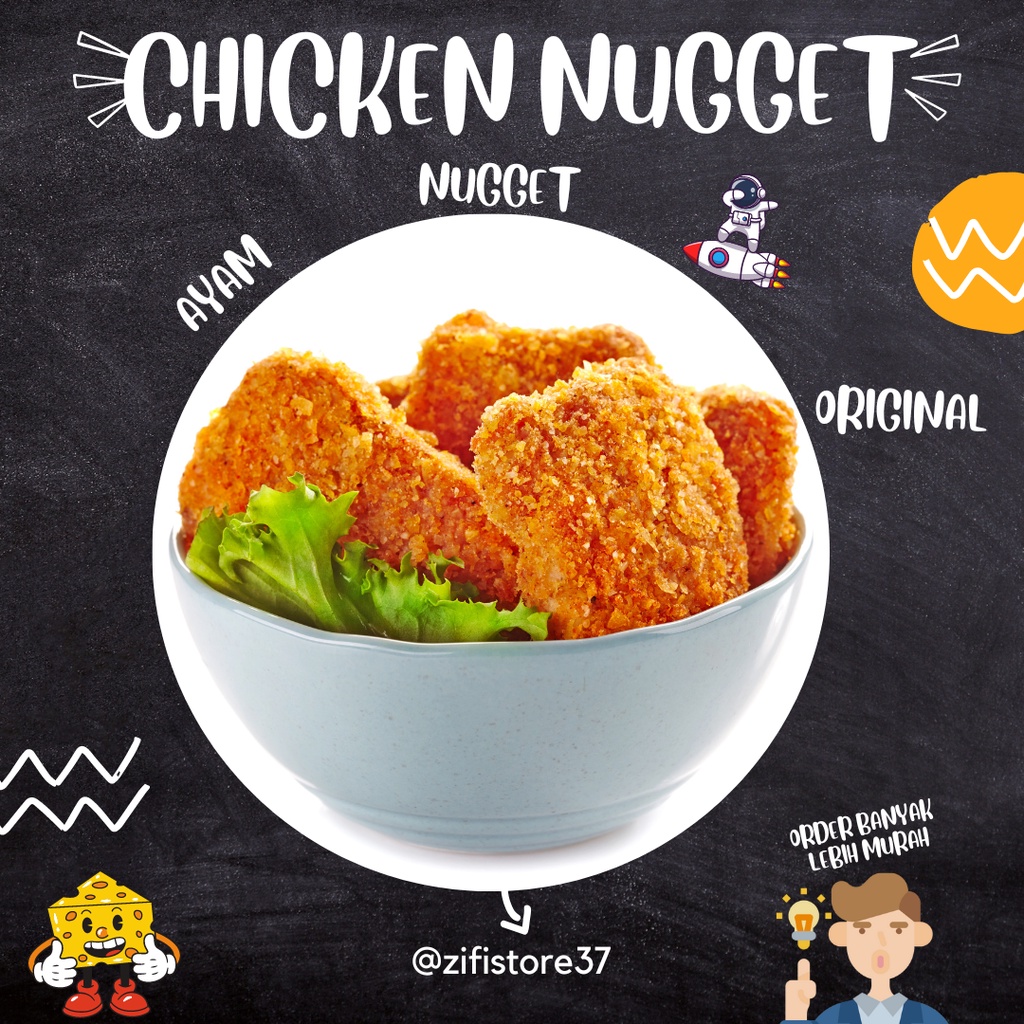 

Chicken Nugget Ayam Nugget Homemade Frozen Food