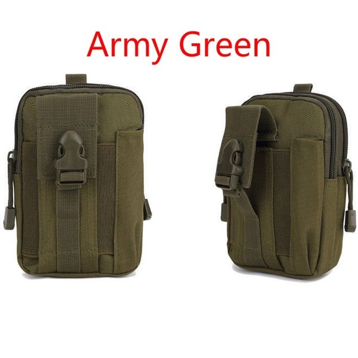 PROMO BISA COD TAS SELEMPANG PRIA Tas pinggang HP pria Tactical Army Militer Molle pouch bag Outdoor