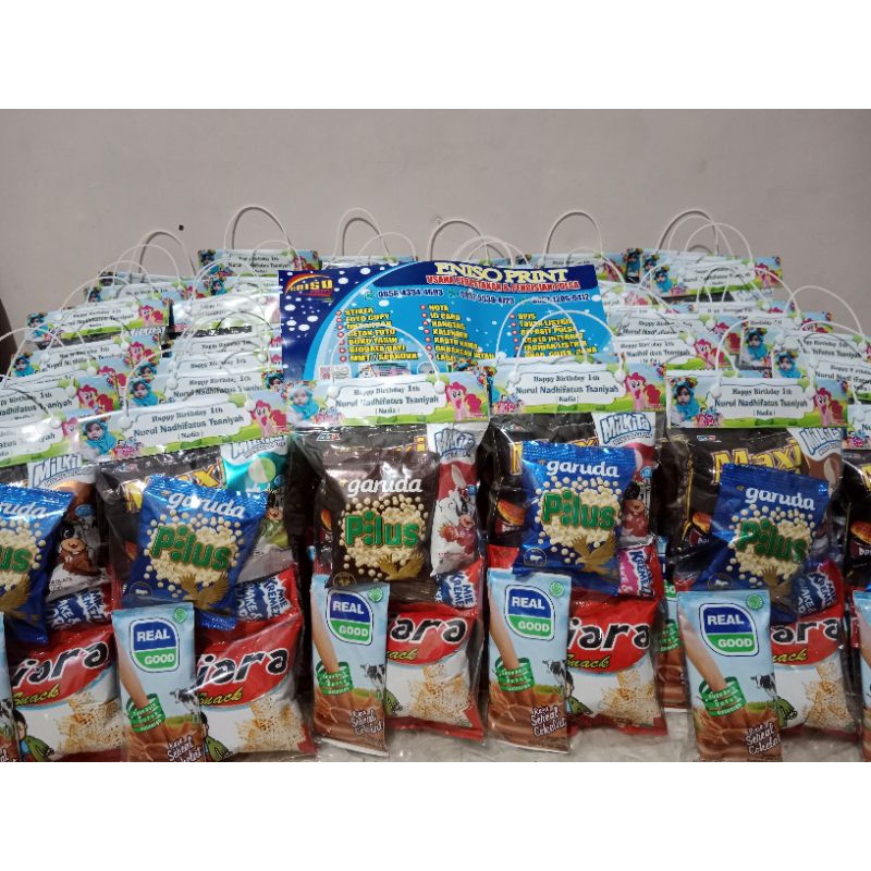 

paket snack ultah, khitan, syukuran dll murah berkualitas