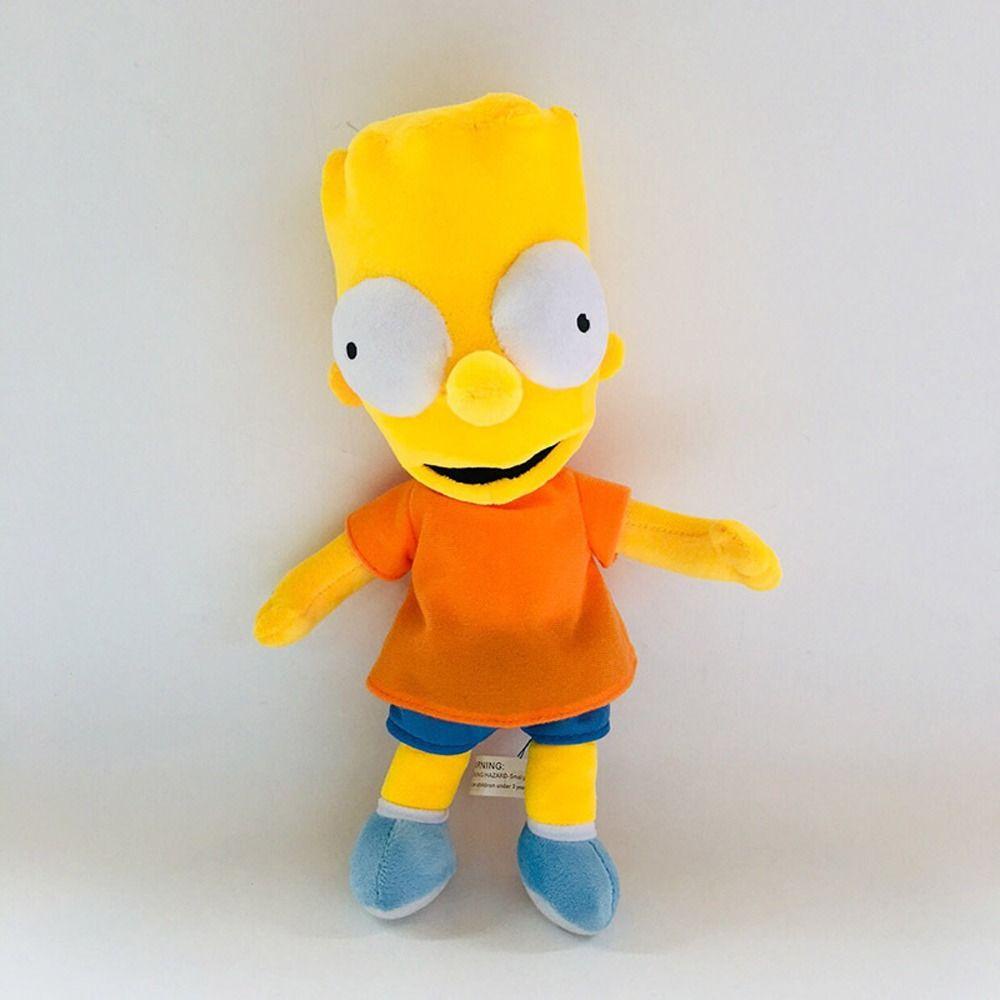 Quinton Simpsoned Mainan Mewah Kawaii Marge Lisa Maggie Kartun Hias Dekorasi Kamar Anak Dewasa Hadiah Boneka Plushie