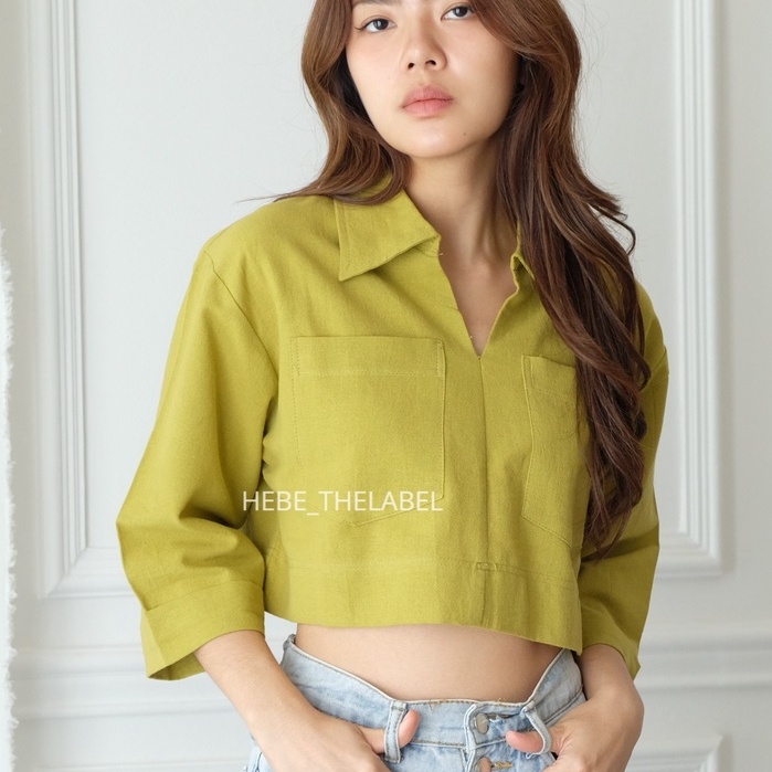 Florin Top - Crop Top Atasan Wanita