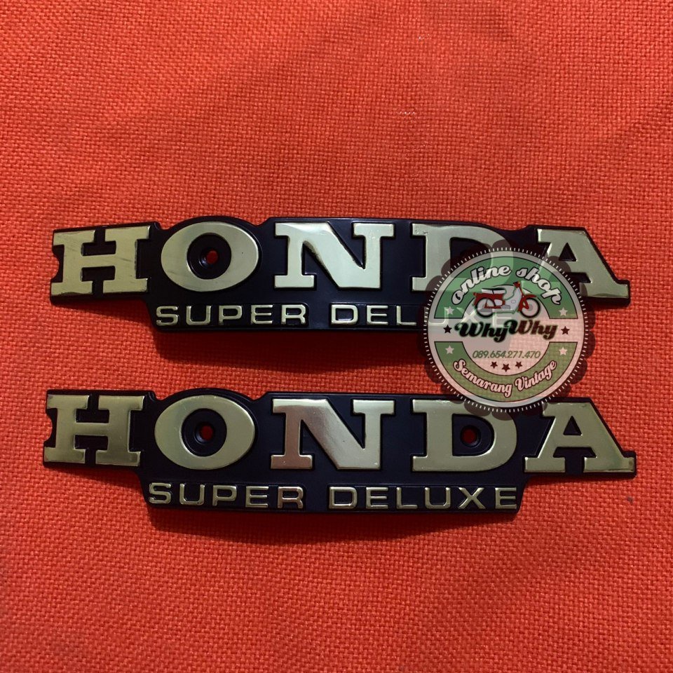 emblem logo tangki honda gl100 super deluxe import cb k5 herex gl cepek gl125 klasik classic logo ba