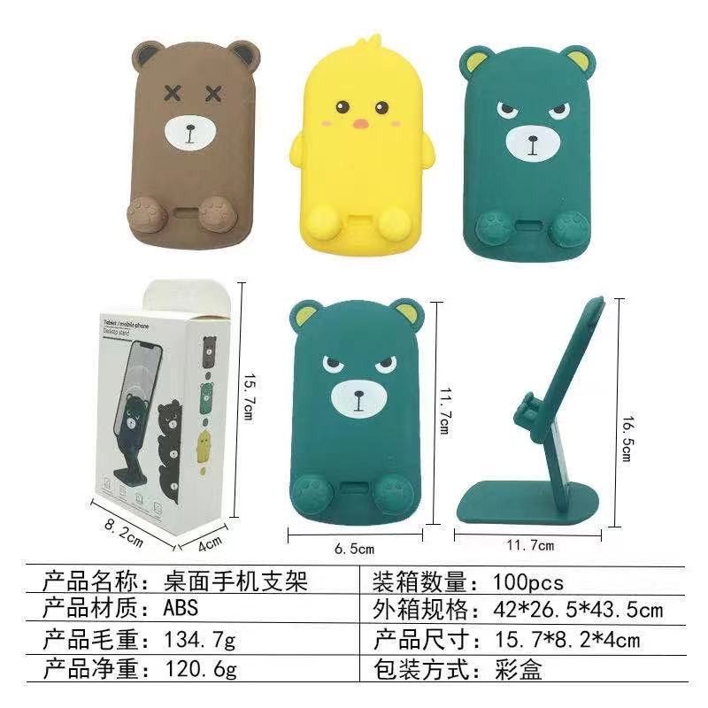 MYSUNSTORE HD 40 Stand Phone Holder Versi Cartoon Lucu Stand HP dan Tablet