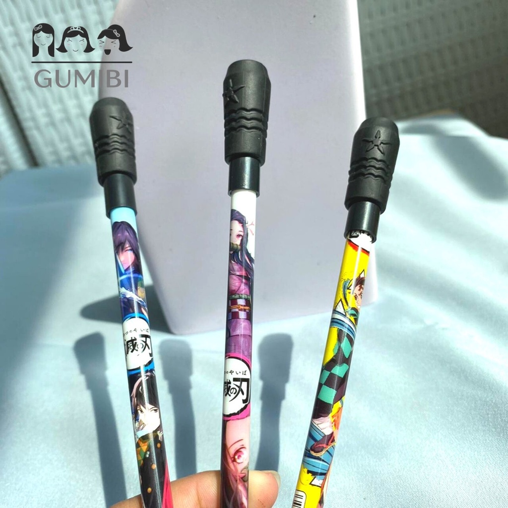 

pulpen magnet putar anime / pulpen spinning demon slayer naruto one piece / pulpen anti bosan viral