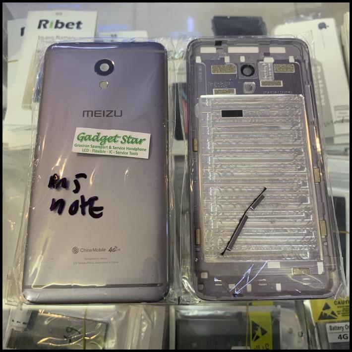 Casing Housing Case Backdoor Tutup Belakang Tombol Power Meizu M5 Note