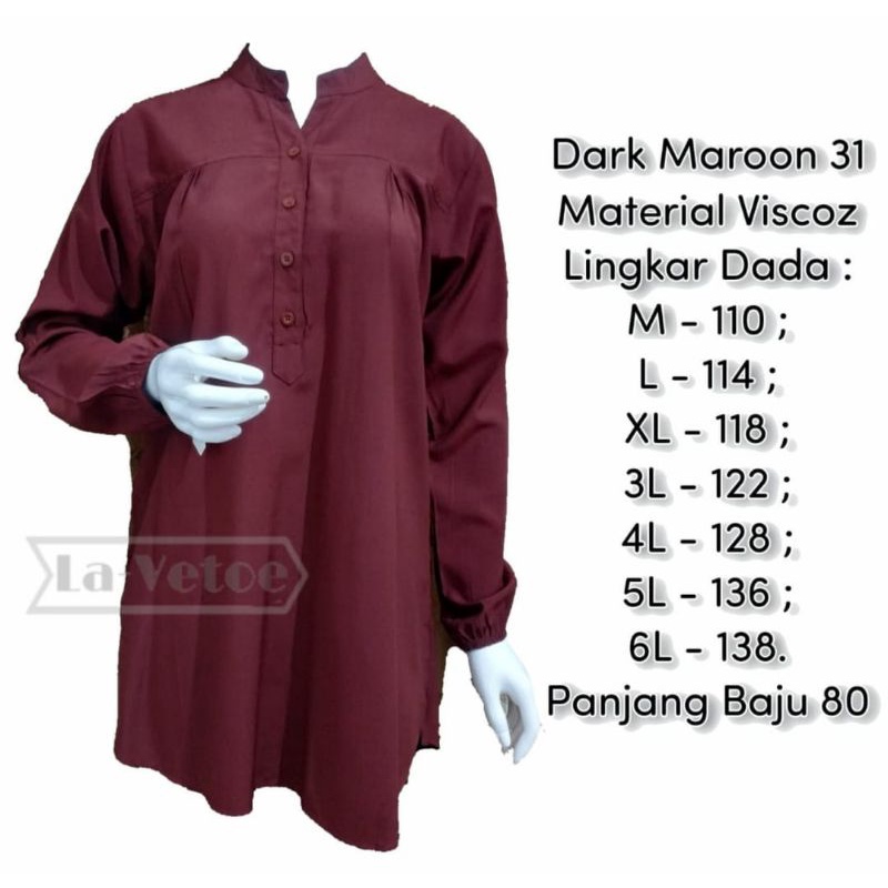 Blus Atasan Wanita Terkini/Blus Polos/Blus Jumbo