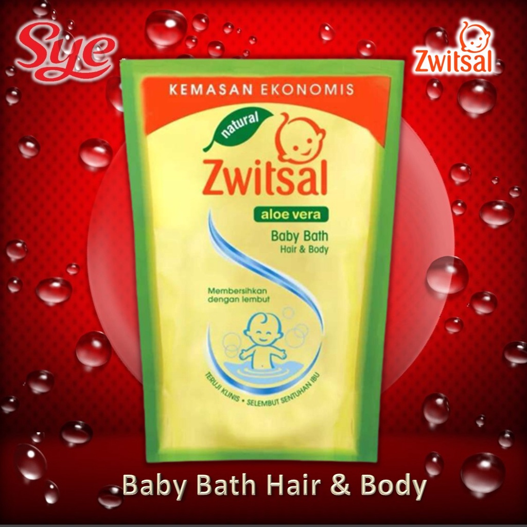 BPOM ZWITSAL NATURAL ALOE VERA HAIR AND BODY 2 IN 1 450ML / SYE