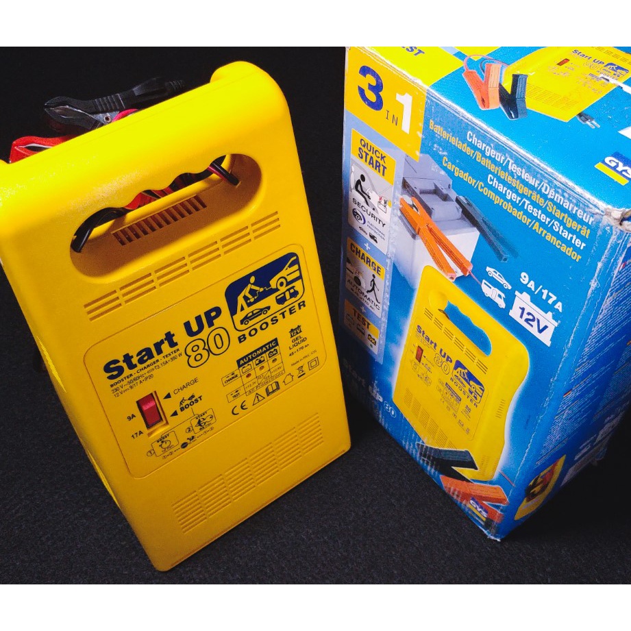 GYS START UP 80 | Jumper Aki | Charger Aki