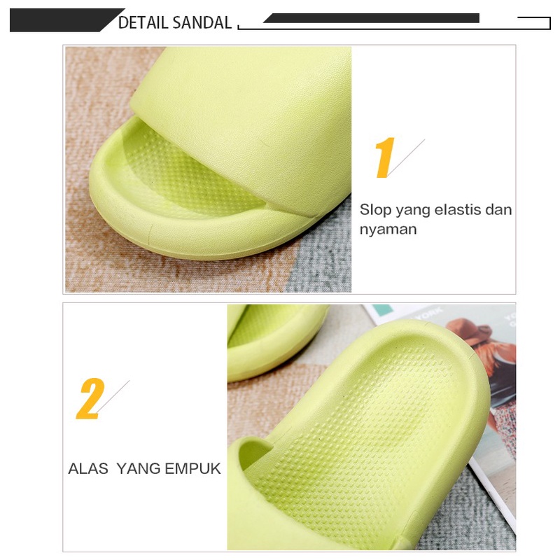 2268 [CALATRAVA] Sandal Selop Wanita Jelly Calatrava Sendal Rumah Wanita Karet | Sandal Selop Karet | Sandal Jelly Rumah | Sendal Lucu Wanita