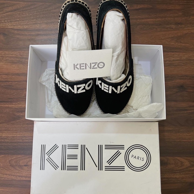 Kenzo Espadrilles Canvas Suede [Preloved]