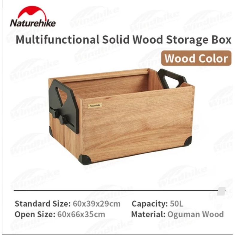 STORAGE BOX NATUREHIKE NH21SNX07/KOTAK PENYIMPANAN LIPAT CAMPING
