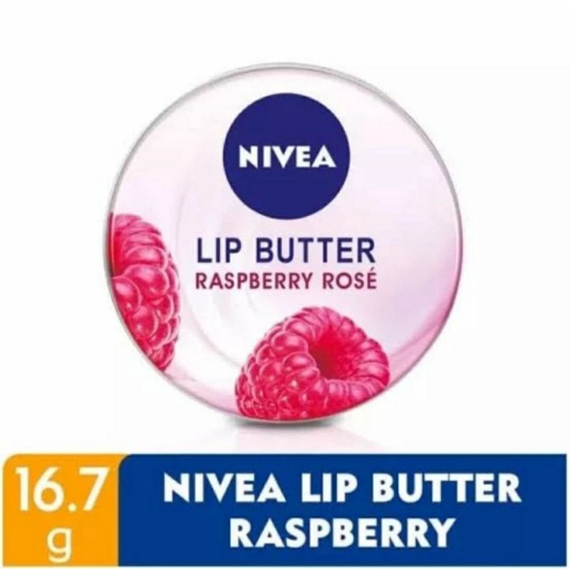 Nivea Lip Butter Vanilla / Blueberry Blush [16.7 Gr] Lip Care PELEMBAB BIBIR