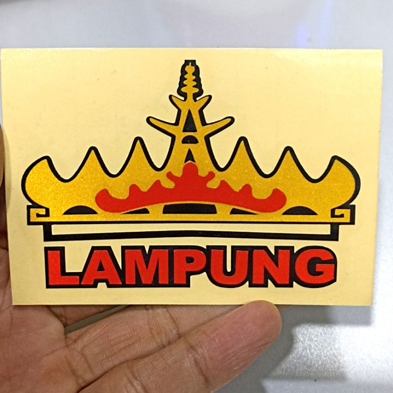 Sticker siger lampung keren sticker cutting lampung asli sticker motor keren