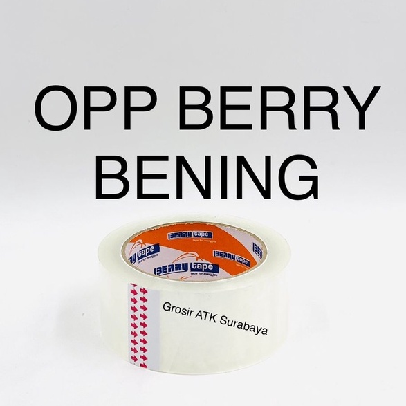 

LAKBAN OPP BERRY BENING 48 MM 2" Inch x 80 Meter / 90 Yard