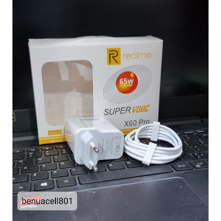 Charger cas hp Realme SUPER VOOC X60 Pro type B micro USB &amp; Type C