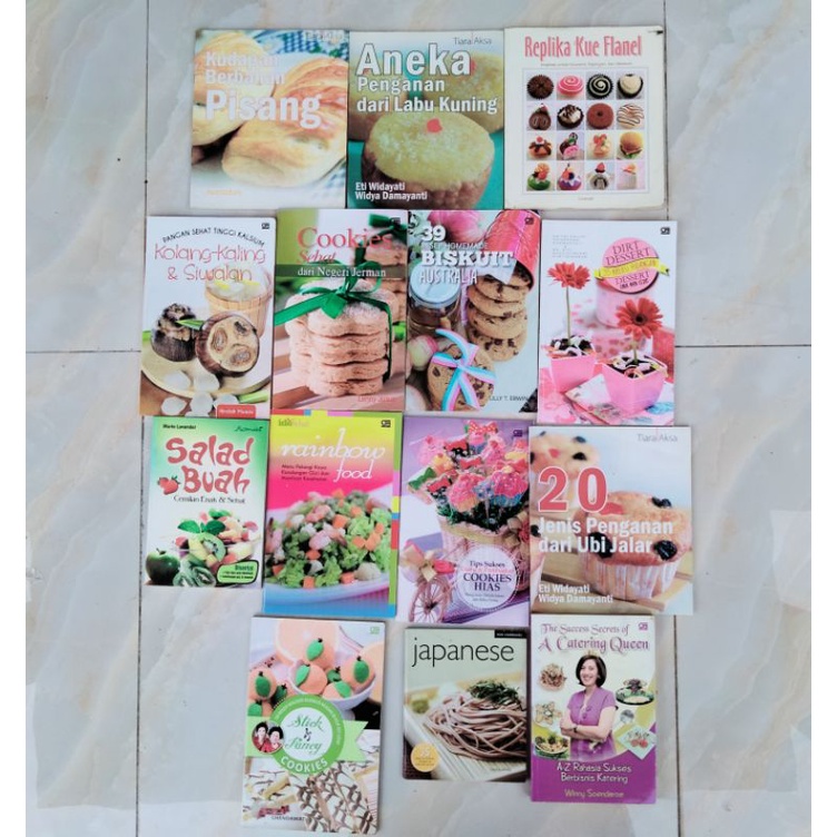 OBRAL BUKU RESEP MAKANAN | ORIGINAL | CUCI GUDANG