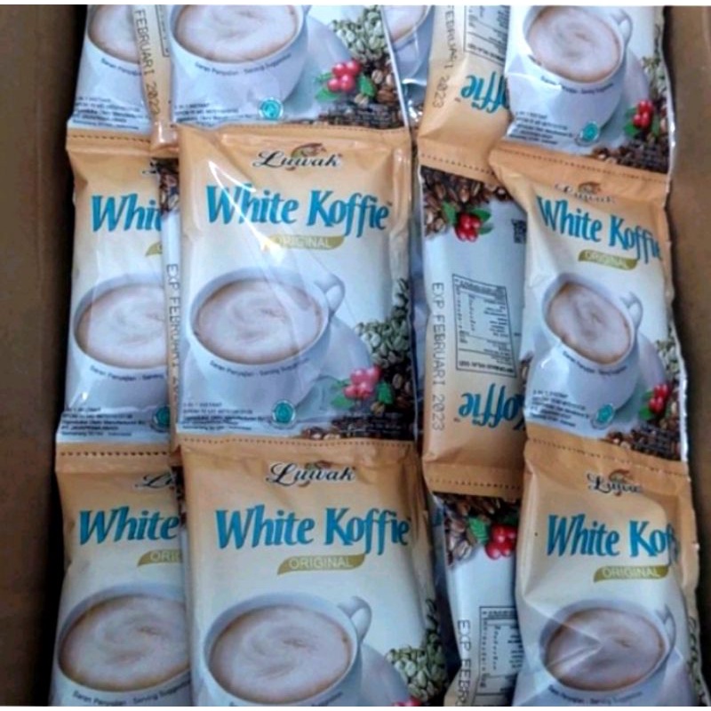 

LUWAK WHITE KOFFIE original 1pck/renceng