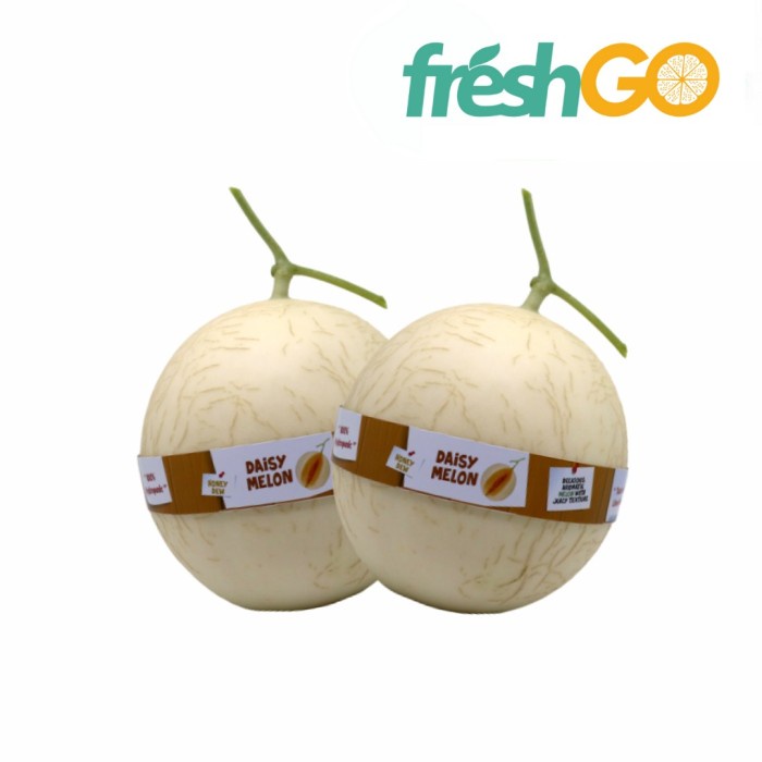 

Buah Segar Melon Daisy hydroponic bebas pestisida 1 buah FRESHGO