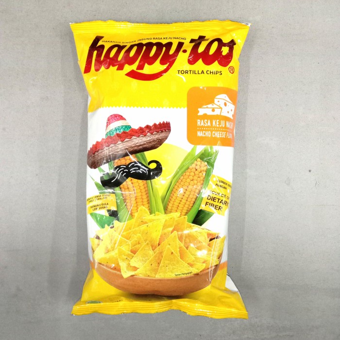 

Happy-Tos Keju Nacho 140gr