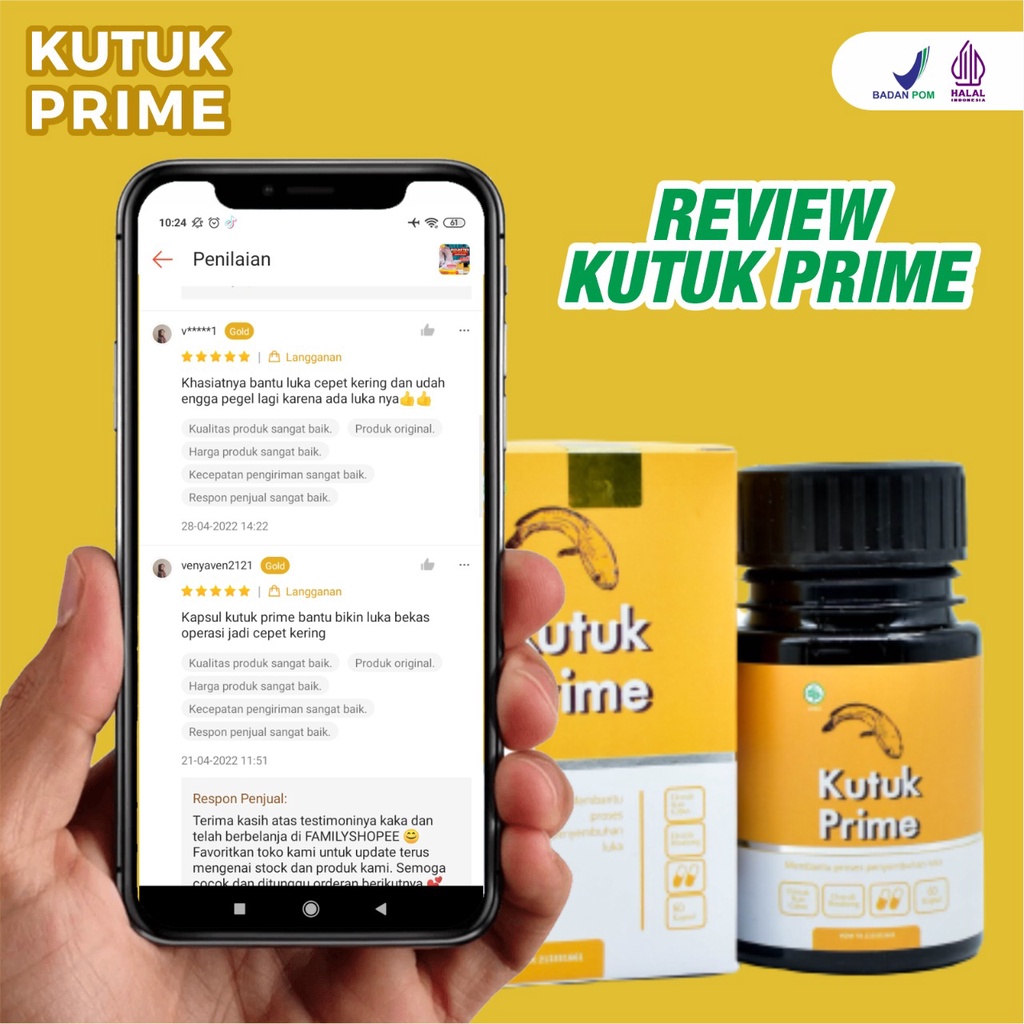 Kapsul Kutuk Prime – Ekstrak Ikan Gabus Sembuhkan Diabetes Atasi Luka Operasi Cepat Keringkan Luka Operasi Cegah Infeksi Pada Luka Cegah Keloid Atasi Luka Bakar Kecelakaan Turunkan Kadar Gula Darah