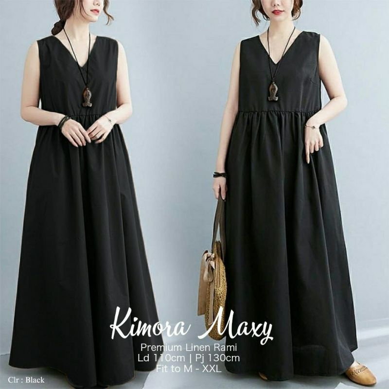 KIMORA MAXY DRES FASHION WANITA TERBARU