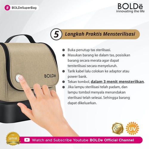 Tas Peralatan Makan Super Bag UV-One BOLDe